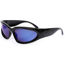 Resim Angel Eyes Aynalı Motosiklet Sürüş Gözlüğü ,Spor Ayna Lens Motor Gözlüğü, Dayanıklı Esnek UV400 Korumalı Gözlük 