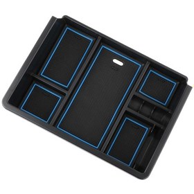 Resim Suntek Gmc Sierra 1500 2014-2018 Için Orta Konsol Mavi 