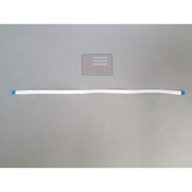 Resim FFC 16 Pin 40cm Düz 0.5mm Adımlı Esnek Flex Kablo Awm 20624 80c 60v Şerit Fleks Film 