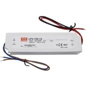 Resim Mean Well LPV-100-12 12VDC 8.5AMP IP67 Güç Kaynağı 
