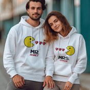 Resim Paceman İsme Özel Kapşonlu Sevgili Sweatshirt 