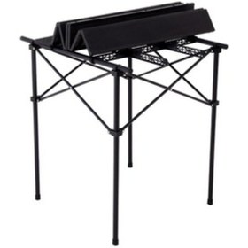Resim Lerato Katlanabilir Kamp Masası Siyah 
