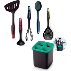 Resim Tupperware Modern Peri Set Spatula-Mini Kepçe-Çırpıcı-Kaşık-Kevgir Hsgl 