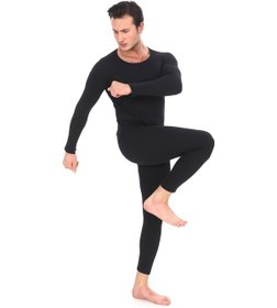 Resim Sauna Suit Termal Içlik, Unisex Kışlık Sıcak Tutan Pamuklu Yakmayan, Termal Takım, Termal Fanila Iclik Haki 