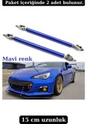 Resim Universal Ön Lip Tutucu Mavi Karlık Yay Tampon Amortisör 15 Cm 