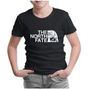 Resim The North Fate Siyah Çocuk Tshirt 