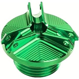 Resim Motion003 Suzukı Motorcycle Yağ Kapak Green 6061 Alüminyum 12 Renk Tool-free Kapak 