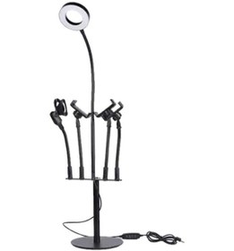 Resim E2m Ytb-05 5in1 Metal Işıklı Stand Siyah 