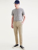 Resim Dockers Normal Bel Skinny Paça Skinny Fit Bej Erkek Pantolon 75763-0062 