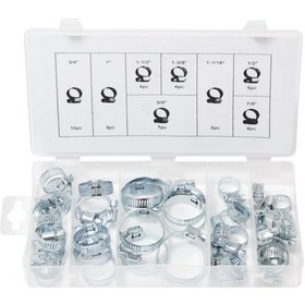 Resim Worldforce 40 Parça Hortum Kelepçe Seti Paslanmaz Kelepçe (492274827) 