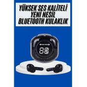 Resim Techno Stock Ultrapods LED Göstergeli Oyuncu Kulaklığı Anc Destekli Bluetooth 5.3 