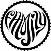 Resim Genel Markalar İngilizce Aile Tasarım Sticker 10 x 10 cm 