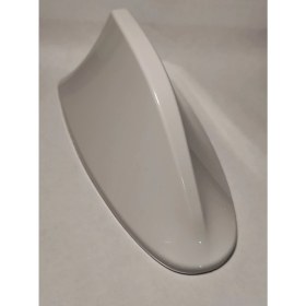 Resim Zendar Balık Sırtı Yapıştırma Süs Anten Süs Jaws Beyaz YES056B 