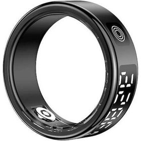 Resim Treasures Akıllı Yüzük Rs08 5atm Su Geçirmez Sağlık Fitness Bt5.1 Çoklu Spor Modları Black 8 9/ 9 