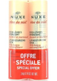 Resim Nuxe Reve De Miel Lip Moisturizing Nemlendirici Dudak Bakım Kremi 2 x 4 G 