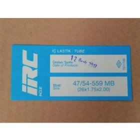 Resim Irc Iç Lastik 26X1.75X2.00 (47/54-559 Mb) (8598) Irc 