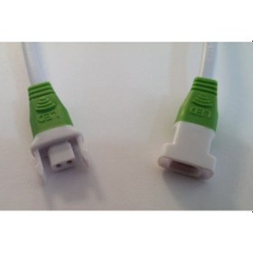 Resim Soketli Kablo 2li Dişi-Erkek Takım Kilitli Yeşil 