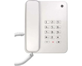 Resim General Electric TK-30043 Ekransız Beyaz Masaüstü Telefon 
