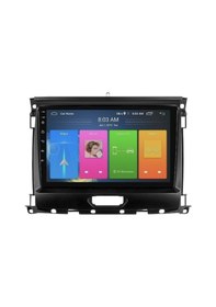 Resim Ford Ranger Araç Multimedya Android Ekran Carplay Navigasyon Double Teyp 2+32 9" 15-20 Black Blueway 