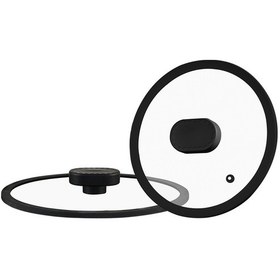 Resim 20/24/26 Cm Silikon Cam Kapak Ve Tepeleri 