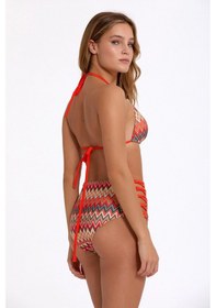 Resim Kocabey 1228-3030 Kadın Üçgen Bikini Takımı Fatura Adı Turuncu 