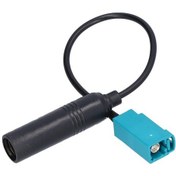 Resim Novahub Araba Stereo Radyo Anten Adaptör Kablosu Cd Çalar Iso Anten Dönüştürücü Tel Oto Aksesuar 