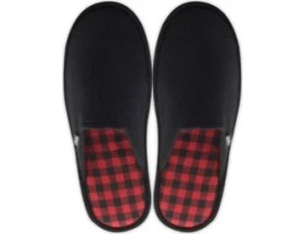 Resim Twigy Tw Kare 20 Siyah Erkek Ev Terliği Hafif Malzeme ile Konforlu Kullanım 