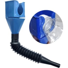 Resim Buffer Buffer® Katlanabilir Plastik Motor Yağ Hunisi 1 Adet Dayanıklı Malzeme ile Araba ve Motorsikletler İçin 