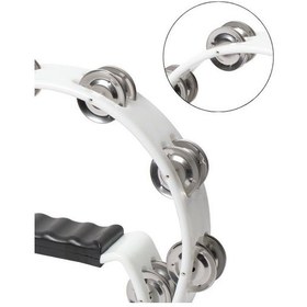 Resim Temel Yarım Ay Tef 16 Zilli Beyaz 21.5 Cm 