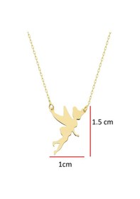 Resim 14k Altın Peri Kolye 4n37045 Sarı 