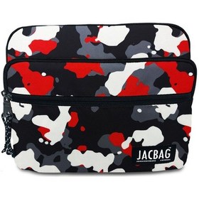 Resim Jacbag İki Bölmeli Fermuarlı Tablet Çantası 