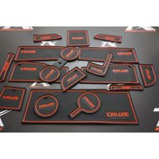 Resim Cruise Dk Tuning Chevrolet 2016 - 2019 Mk2 Araç Içi Silikon Kaymaz Ped Kaplama Seti 