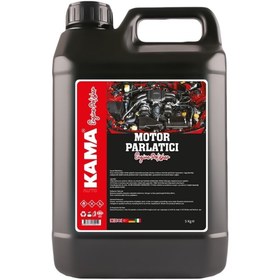 Resim AUTOKAMA Motor Parlatıcı (ENGİNE POLISHER) Aracınızın Motorunu Yenileyin 5 Litre 
