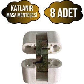 Resim DS Yapı Katlanır Masa Menteşesi Akıllı Sehpa Masa Menteşesi(Beyaz) 