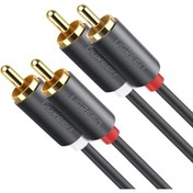 Resim Ugreen 2 Rca To 2 Rca Ses Kablosu 5 Metre 