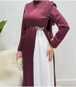 Resim noyacollection Fiyonk Detaylı Tesettür Abiye 