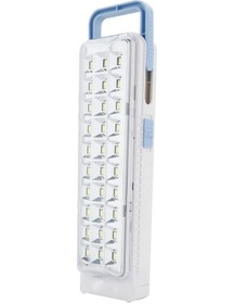 Resim 30 Ledli Şarjlı Işıldak Beyaz Işık 