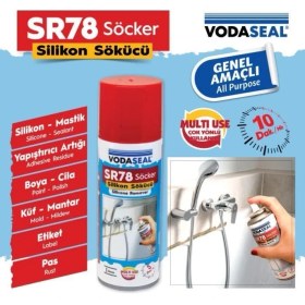 Resim SR78 Çok Amaçlı Silikon Sökücü Yapışkan Boya Sökücü 200 ml 