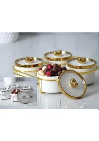 Resim Acar Porj5235 Baharat Seti 4 Lü Beyaz 