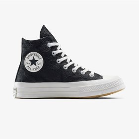 Resim Converse Chuck 70 Kadın Dantelli Siyah Sneaker A13665c Siyah 