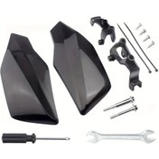 Resim Tongdashop Ktm Exc Xc Sx Sxf Xcf Xcw Excf Smr Off-road Motorcycle Black-adjan Rüzgarkorumalı El Koruyucu 
