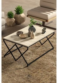 Resim Uslucan Alışveriş Orta Sehpa V Lüx Traverten Çok Renkli 