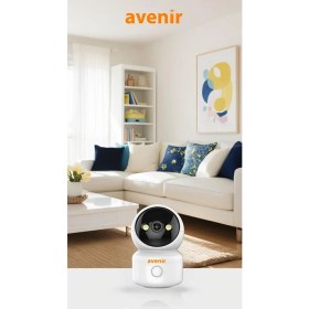 Resim AV-S215 5mp Ultra Hd Bakıcı Bebek Kamera Sesli Dönebilen Gece Görüşlü Kamera 