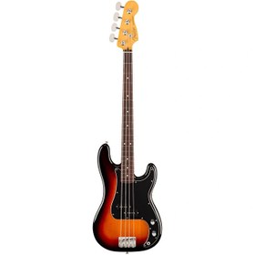 Resim Fender 0198630300 American Professional Classic Precision Bass Gitar (3-Color Sunburst) | Gülağacı Klavye Klasik P-Bass Tasarımı ve V-Mod Split-Coil Manyetik 