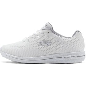 Resim Skechers Burst Memory Foam Womens Sneaker Hafızalı Taban Kadın Günlük Spor Ayakkabı Beyaz Bej 