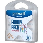 Resim Getwell Family Pack 60'lı Yara Bandı 2 Adet 