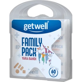 Resim Getwell Family Pack 60'lı Yara Bandı 2 Adet 