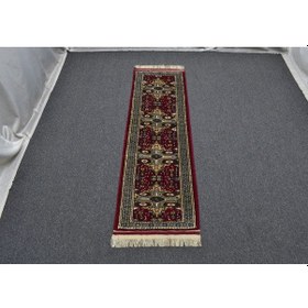 Resim Zehra Abla Halı Antika El Dokuma Nadide Şirvan Model İran Mini Yolluk Yüne Yün Halı 5855 Renkli 