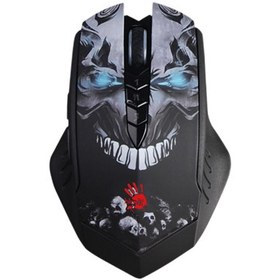 Resim A4 Tech Bloody R80 Ghost Şarjlı LK-Multi Core Optik 4000 CPI Mouse Siyah 