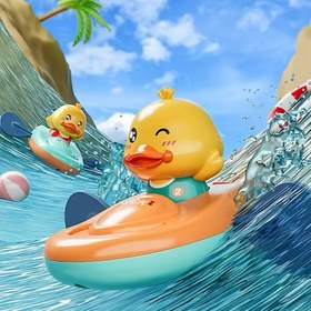Resim Kol Hareketli Ördekler - Banyo Oyuncakları, Pil Gerekmez, Ebeveyn-Çocuk Öğrenme Oyunu, Çocuklar İçin Doğum Günü veya Noel Hediyesi, Havuz Aksesuarı, Dayanıklı Plastik 